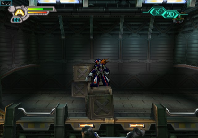 Image in-game du jeu Mega Man X7 sur Sony Playstation 2