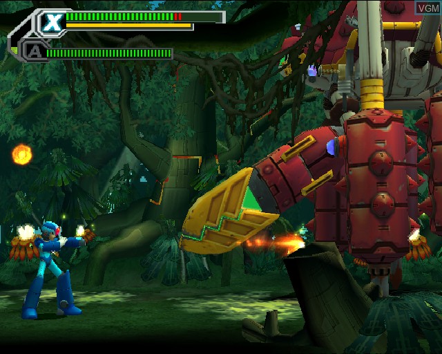 Image in-game du jeu Mega Man X8 sur Sony Playstation 2
