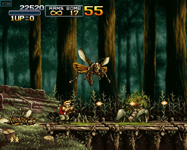 Image in-game du jeu Metal Slug 3 sur Sony Playstation 2