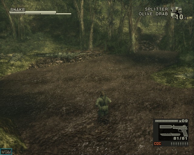 Image in-game du jeu Metal Gear Solid 3 - Snake Eater sur Sony Playstation 2