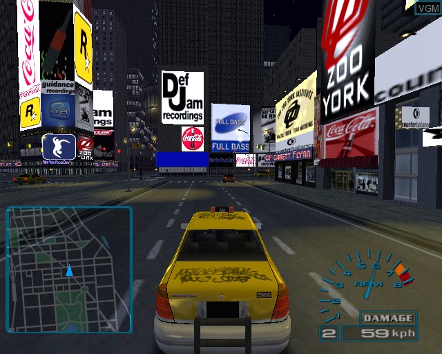 Image in-game du jeu Midnight Club - Street Racing sur Sony Playstation 2