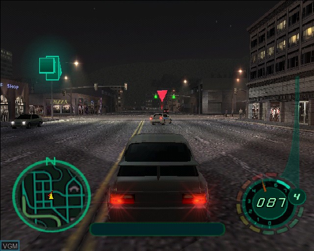 Image in-game du jeu Midnight Club II sur Sony Playstation 2