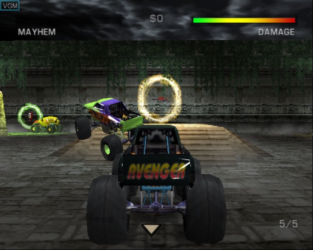 Image in-game du jeu Monster Jam - Maximum Destruction sur Sony Playstation 2