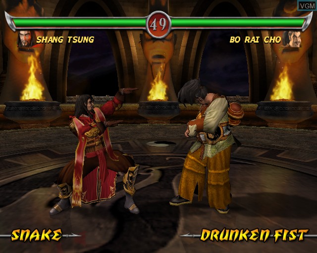 Image in-game du jeu Mortal Kombat - Deadly Alliance sur Sony Playstation 2