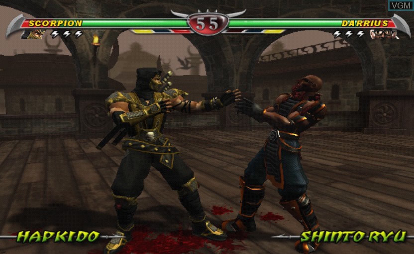 Image in-game du jeu Mortal Kombat - Deception sur Sony Playstation 2