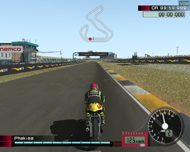 Image in-game du jeu MotoGP 4 sur Sony Playstation 2