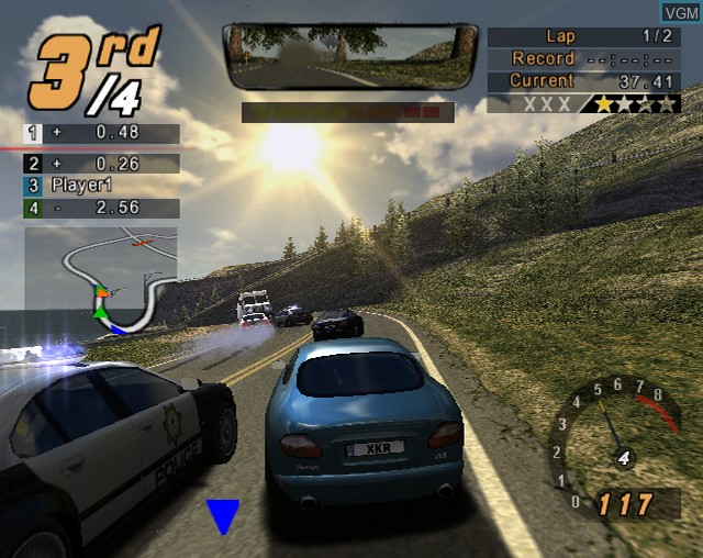 Image in-game du jeu Need for Speed - Hot Pursuit 2 sur Sony Playstation 2