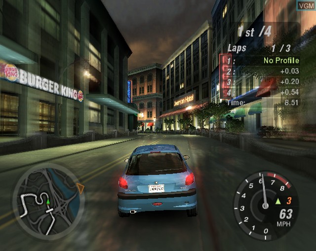Image in-game du jeu Need for Speed Underground 2 sur Sony Playstation 2