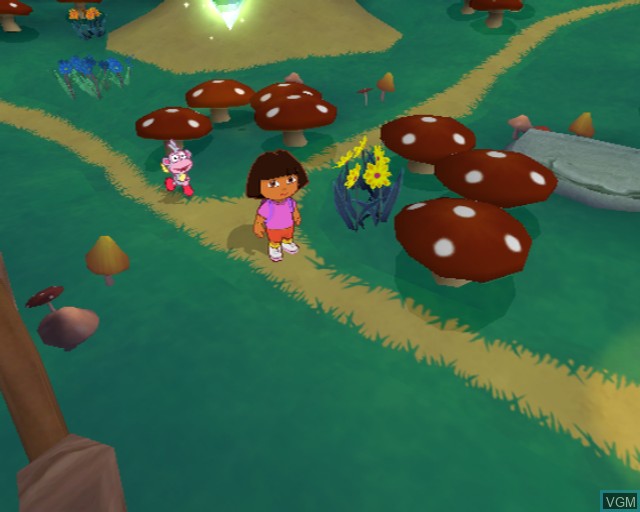 Image in-game du jeu Dora the Explorer - Journey to the Purple Planet sur Sony Playstation 2