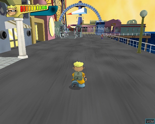Image in-game du jeu Rocket Power - Beach Bandits sur Sony Playstation 2