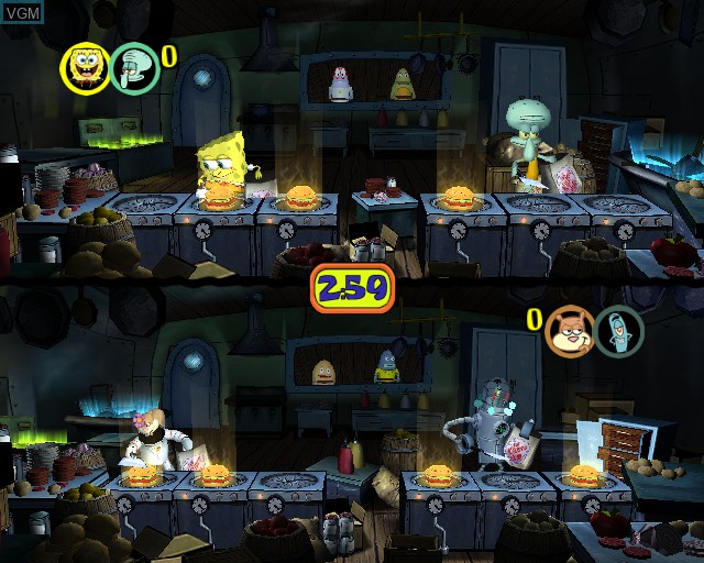 Image in-game du jeu SpongeBob SquarePants - Lights, Camera, Pants! sur Sony Playstation 2