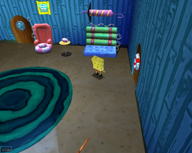 Image in-game du jeu SpongeBob SquarePants - Revenge of the Flying Dutchman sur Sony Playstation 2