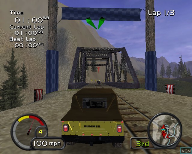 Image in-game du jeu Off-Road Wide Open sur Sony Playstation 2