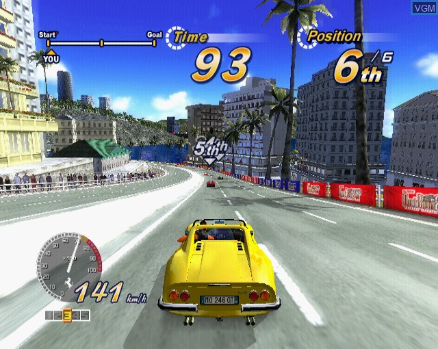 Image in-game du jeu OutRun 2006 - Coast 2 Coast sur Sony Playstation 2