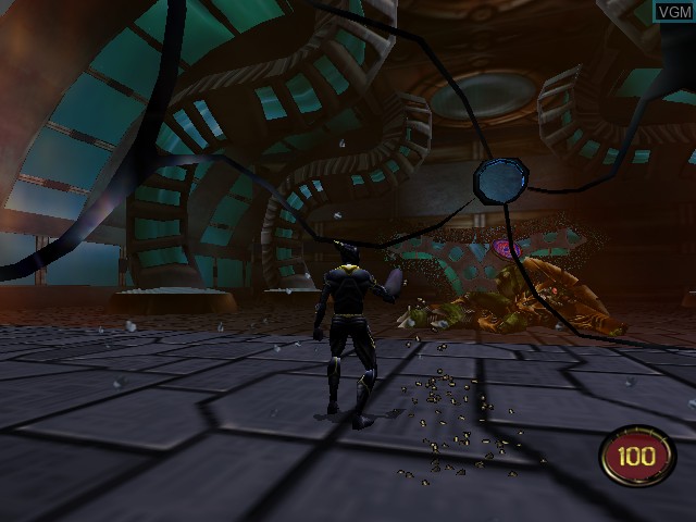 Image in-game du jeu MDK 2 - Armageddon sur Sony Playstation 2