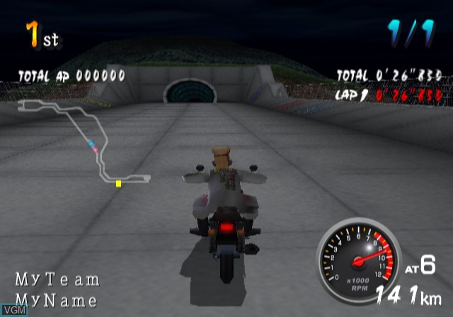 Image in-game du jeu Motorbike King sur Sony Playstation 2