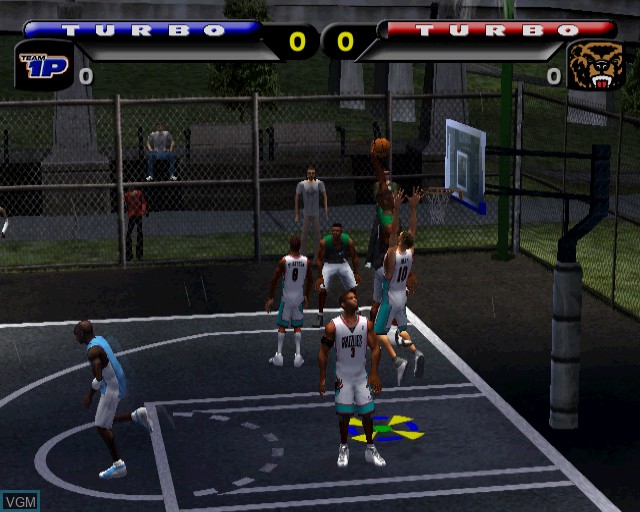 Image in-game du jeu NBA Street sur Sony Playstation 2