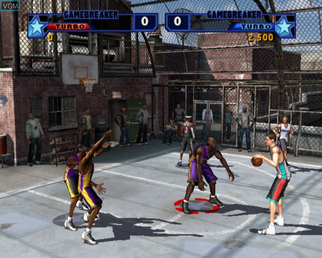 Image in-game du jeu NBA Street Vol. 2 sur Sony Playstation 2