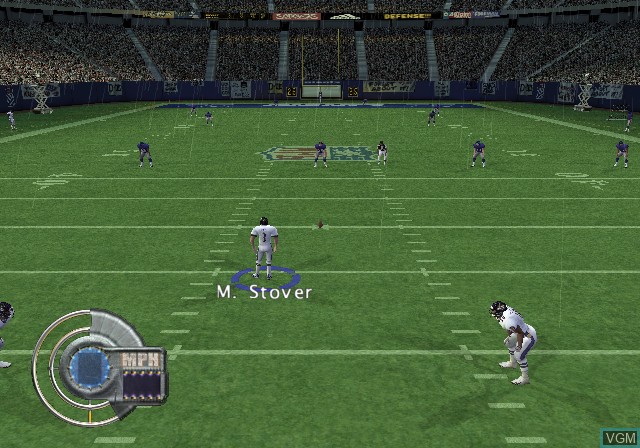 Image in-game du jeu NFL Quarterback Club 2002 sur Sony Playstation 2