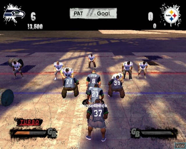 Image in-game du jeu NFL Street 3 sur Sony Playstation 2