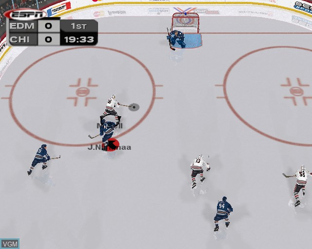 Image in-game du jeu NHL 2K3 sur Sony Playstation 2