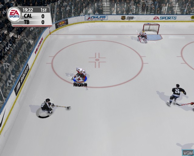 Image in-game du jeu NHL 2005 sur Sony Playstation 2