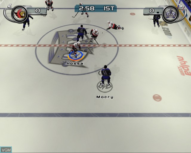 Image in-game du jeu NHL Hitz Pro sur Sony Playstation 2