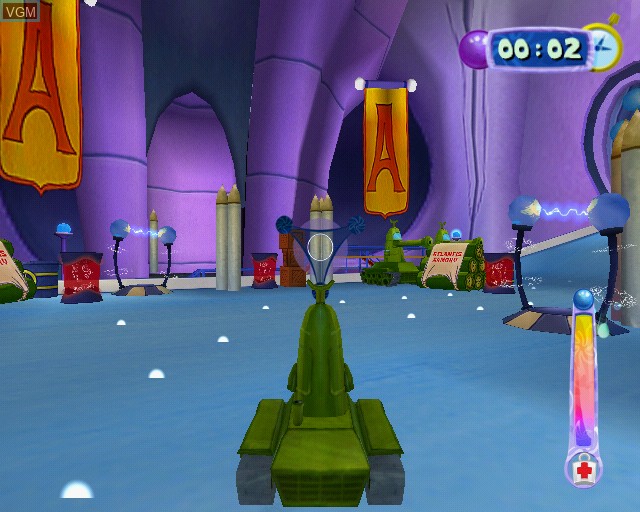 Image in-game du jeu SpongeBob's Atlantis SquarePantis sur Sony Playstation 2