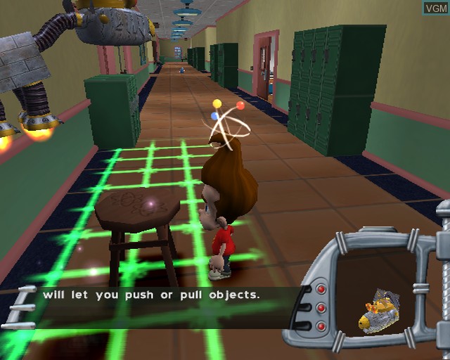 Image in-game du jeu Jimmy Neutron - Jet Fusion sur Sony Playstation 2