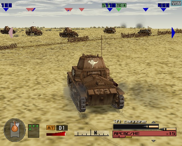 Image in-game du jeu Panzer Front Ausf.B sur Sony Playstation 2
