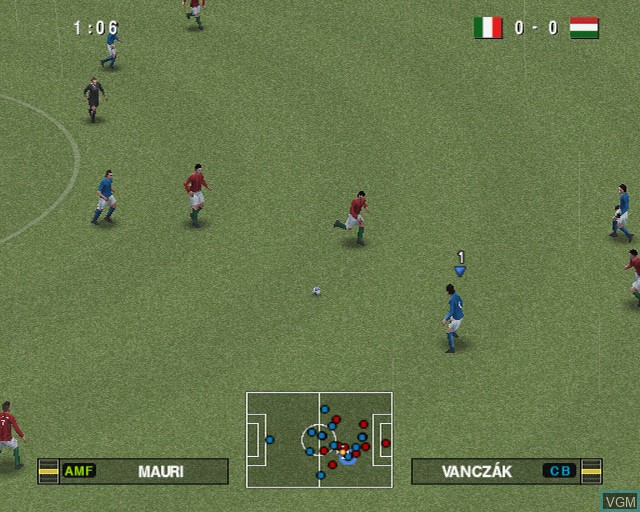 Image in-game du jeu Pro Evolution Soccer 2012 sur Sony Playstation 2