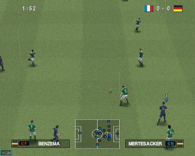 Image in-game du jeu Pro Evolution Soccer 2014 sur Sony Playstation 2