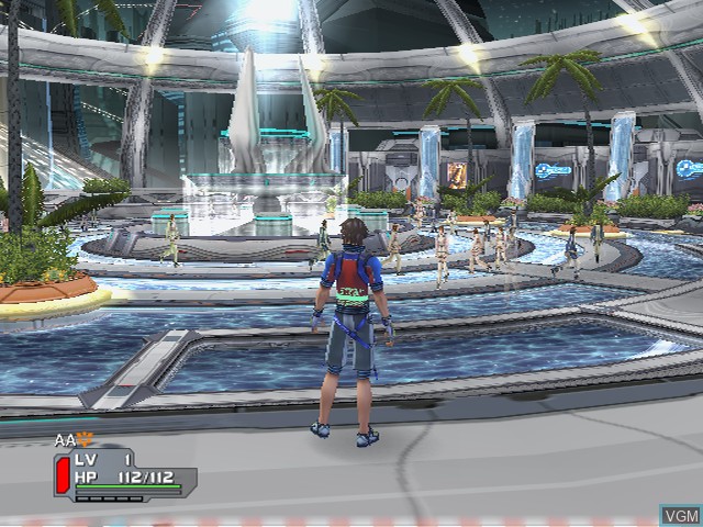 Image in-game du jeu Phantasy Star Universe - Ambition of the Illuminus sur Sony Playstation 2