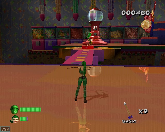 Image in-game du jeu Portal Runner sur Sony Playstation 2