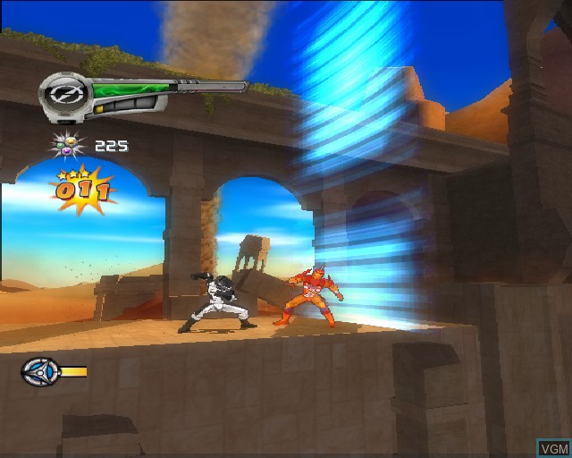 Image in-game du jeu Power Rangers - Super Legends sur Sony Playstation 2