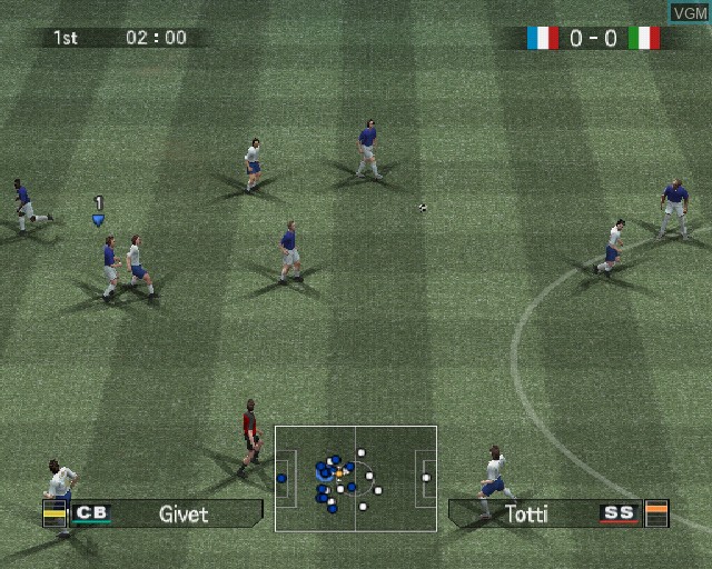 Image in-game du jeu Pro Evolution Soccer 5 sur Sony Playstation 2
