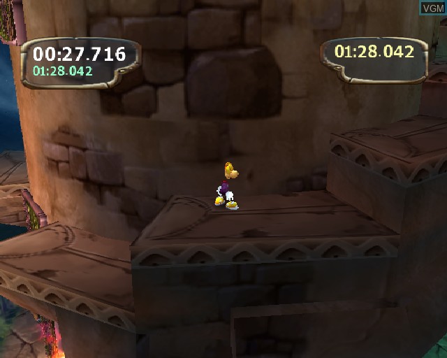 Image in-game du jeu Rayman Arena sur Sony Playstation 2