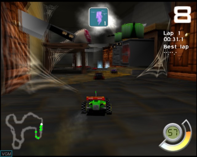 Image in-game du jeu RC Revenge Pro sur Sony Playstation 2