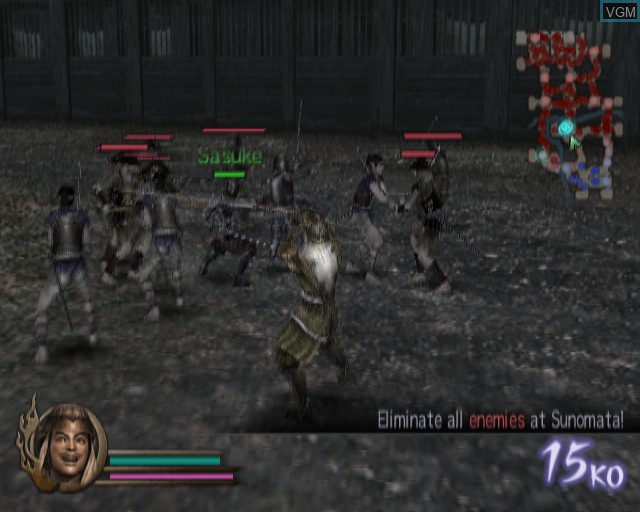 Image in-game du jeu Samurai Warriors - Xtreme Legends sur Sony Playstation 2