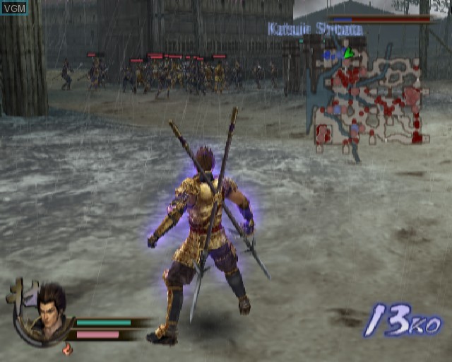Image in-game du jeu Samurai Warriors 2 - Xtreme Legends sur Sony Playstation 2