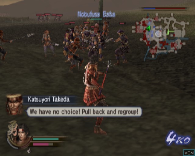 Image in-game du jeu Samurai Warriors 2 sur Sony Playstation 2