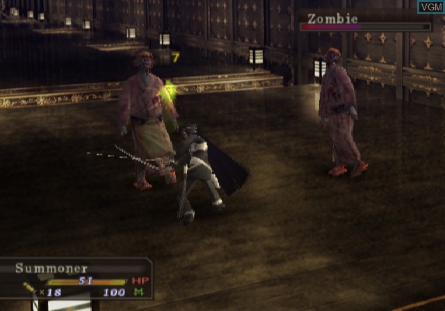 Image in-game du jeu Shin Megami Tensei - Devil Summoner - Raidou Kuzunoha vs. the Soulless Army sur Sony Playstation 2