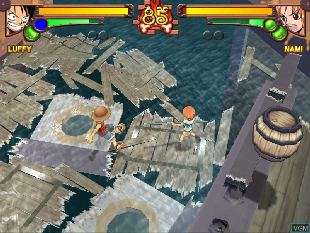 Image in-game du jeu One Piece - Grand Battle sur Sony Playstation 2