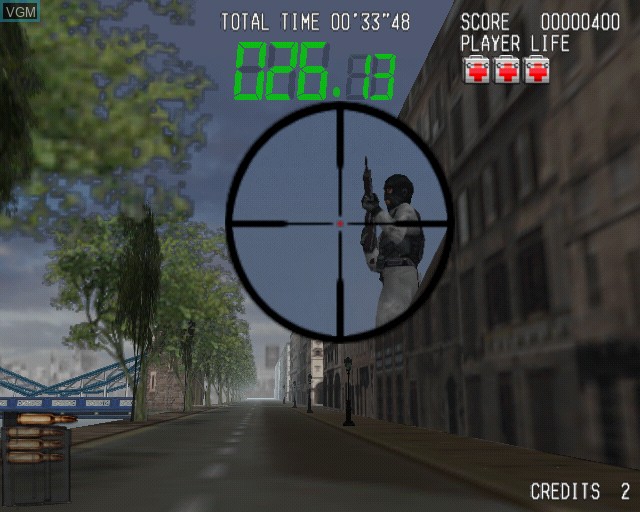 Image in-game du jeu Silent Scope 2 - Fatal Judgement sur Sony Playstation 2
