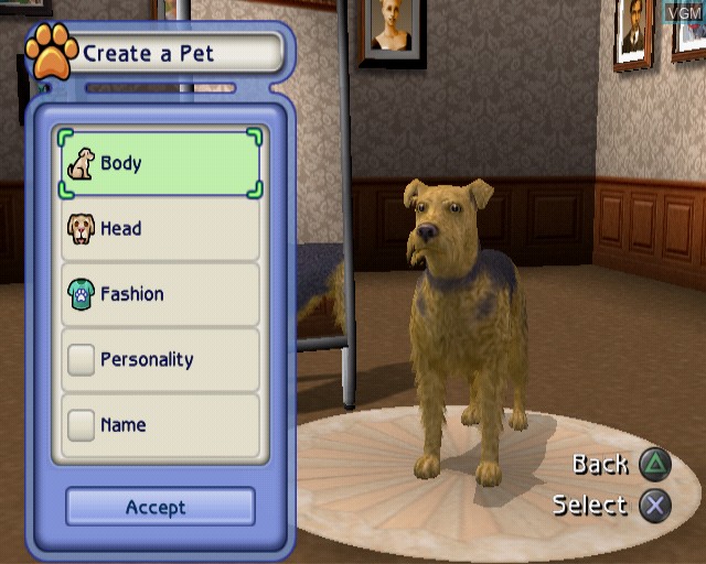 Image in-game du jeu Sims 2, The - Pets sur Sony Playstation 2