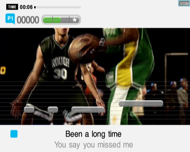 Image in-game du jeu SingStar sur Sony Playstation 2
