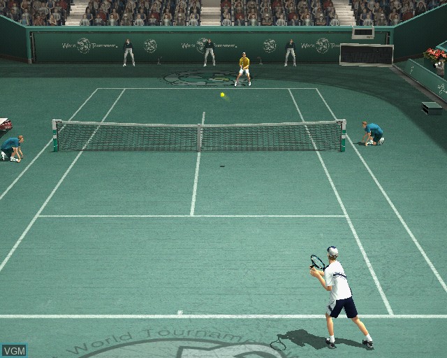 Image in-game du jeu Smash Court Tennis Pro Tournament 2 sur Sony Playstation 2