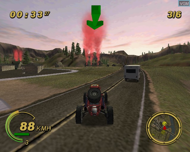 Image in-game du jeu Smuggler's Run sur Sony Playstation 2