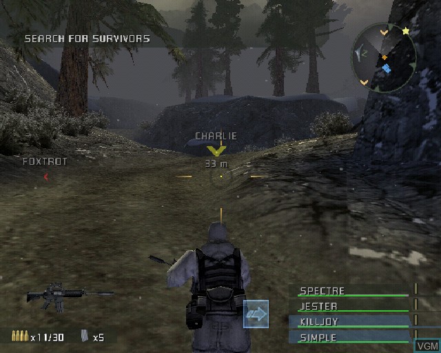 Image in-game du jeu SOCOM - U.S. Navy SEALs - Combined Assault sur Sony Playstation 2