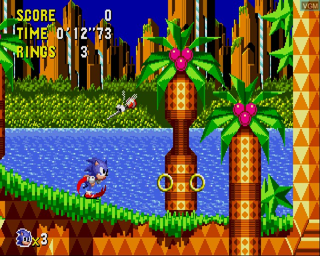 Image in-game du jeu Sonic Gems Collection sur Sony Playstation 2
